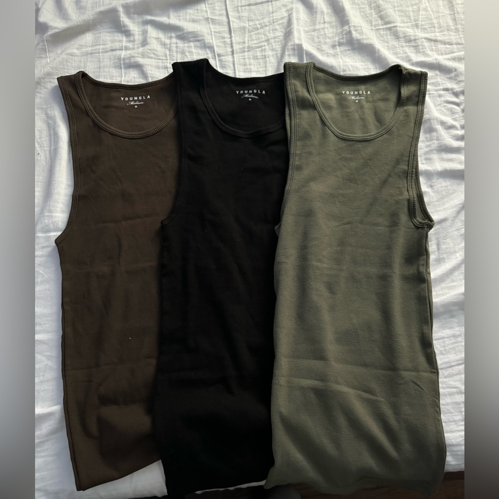 YoungLA 340 WIFE LOVERS - 3 PACK Brown, Black, Green Medium